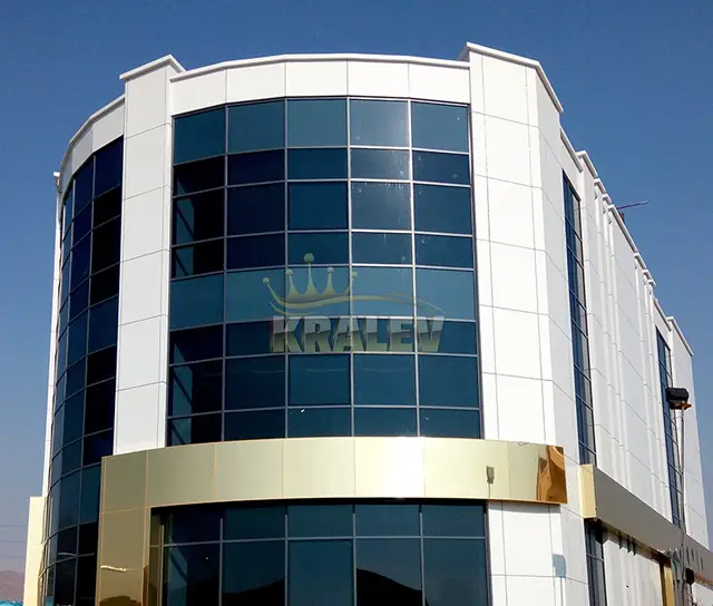 نمای شیشه کرال