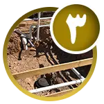 مرحله سوم ساخت استخر